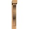 Ekena Millwork Funston Block Smooth Bracket w/ Offset Brace, Western Red Cedar, 5 1/2"W x 30"D x 34"H BKT0604X30X34FST05SWR - alternate 4